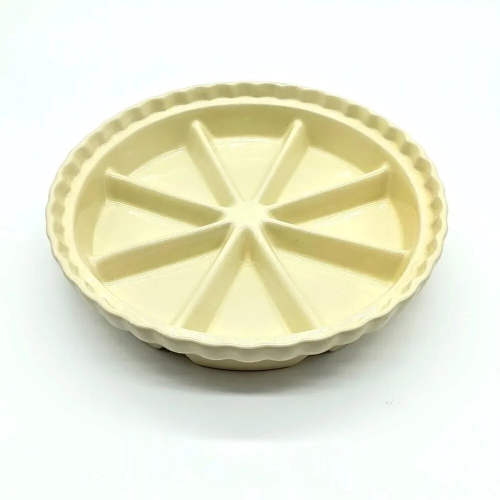 Chantal 7.25-Inch Round Ceramic Scone Baking Dish NWT